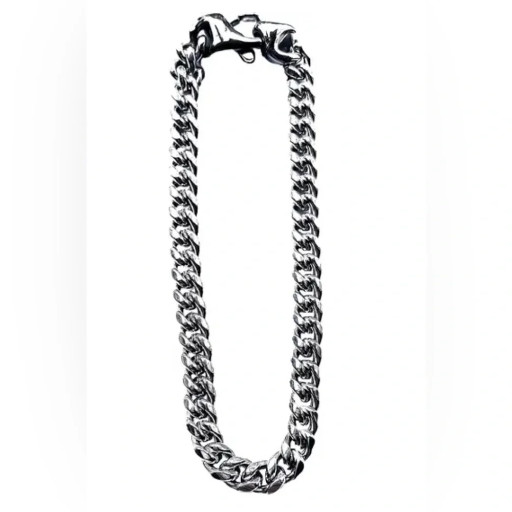 NWT CLANCY GARRETT Men's Cuban Chain Bracelet